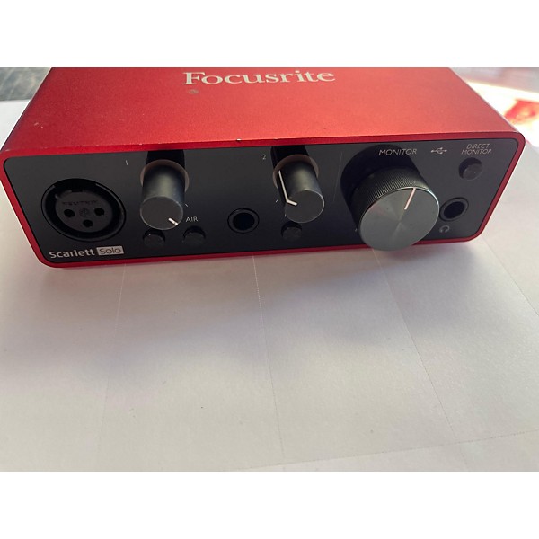 Used Focusrite Scarlett Solo Gen 3 Audio Interface