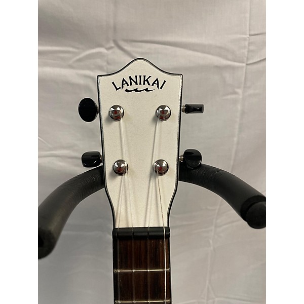 Used Lanikai Used Lanikai JMS-AWT2 White Classical Acoustic Guitar