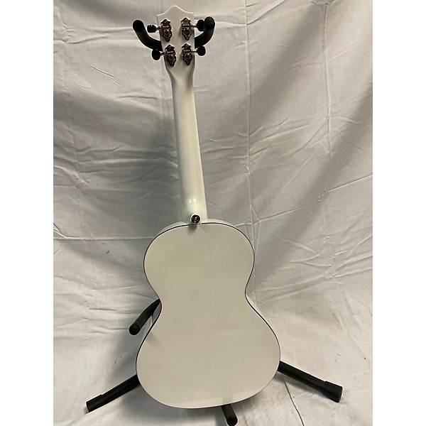 Used Lanikai Used Lanikai JMS-AWT2 White Classical Acoustic Guitar