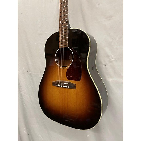 Used Gibson Used Gibson J45 Standard Tobacco Burst Acoustic Electric Guitar