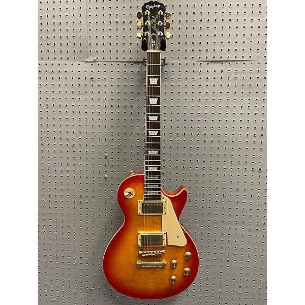 Used Epiphone Used Epiphone Les Paul Ultra Cherry Sunburst Solid Body Electric Guitar