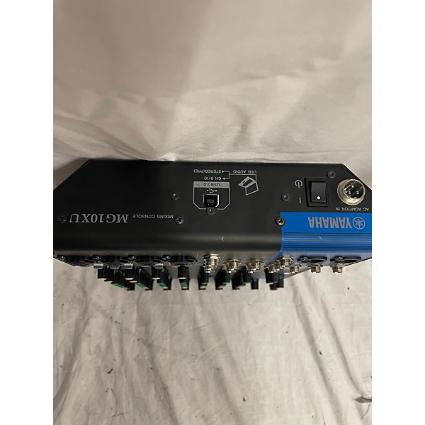 Used Yamaha MG10XU 10 Channel Mixer With Effects Unpowered Mixer