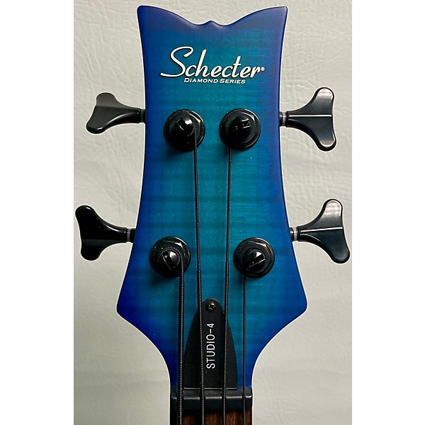 Used Schecter Guitar Research Studio 4 Electric Bass Guitar