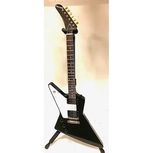 Used Used Edwards Explorer Black Electric Guitar