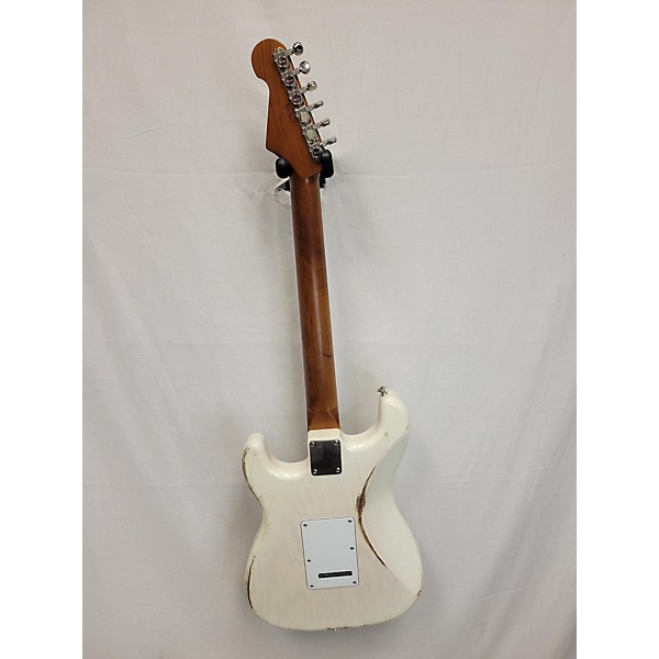 Used Waterslide Used Waterslide S-style Coodercaster Antique White Solid Body Electric Guitar