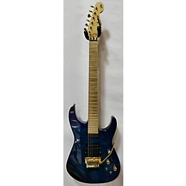 Used Jackson Used Jackson PC1 USA Phil Collen Signature Blue Quilted Maple Solid Body Electric Guitar