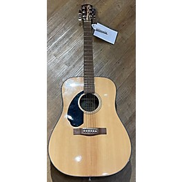 Used Fender Used Fender CD60S LH Natural Acoustic Guitar