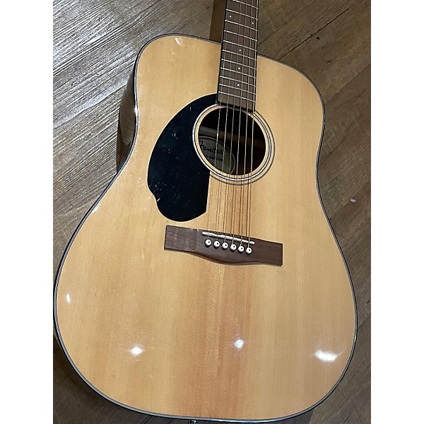 Used Fender Used Fender CD60S LH Natural Acoustic Guitar