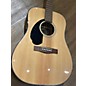 Used Fender Used Fender CD60S LH Natural Acoustic Guitar