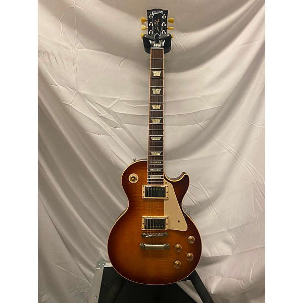 Used Gibson Les Paul Standard Iced Tea Solid Body Electric Guitar
