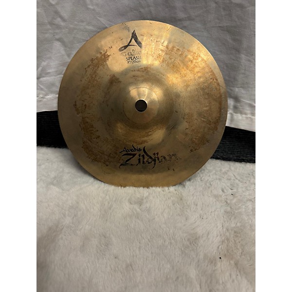 Used Zildjian 8in A Custom Splash Cymbal