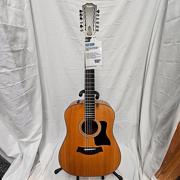 Used Taylor Used Taylor 150E Natural 12 String Acoustic Electric Guitar