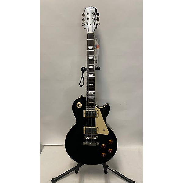 Used Epiphone Used Epiphone Les Paul Standard Black Solid Body Electric Guitar