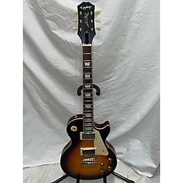 Used Epiphone Used Epiphone 1959 Reissue Les Paul Standard AGED DARK BURST Solid Body Electric Guitar