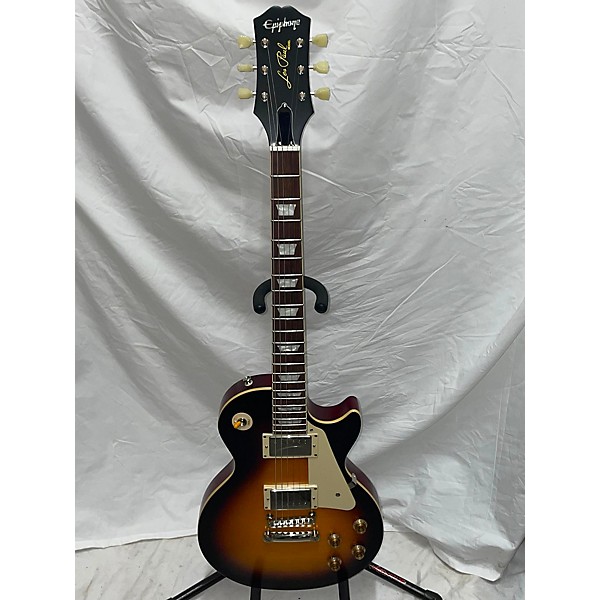 Used Epiphone Used Epiphone 1959 Reissue Les Paul Standard AGED DARK BURST Solid Body Electric Guitar