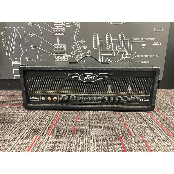 Used Peavey VK100 Valve King 100W Tube Guitar Amp Head