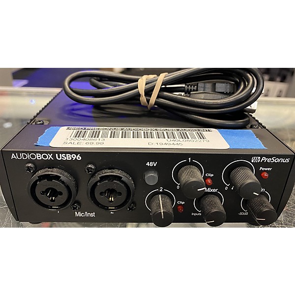 Used PreSonus Audiobox 96USB Audio Interface