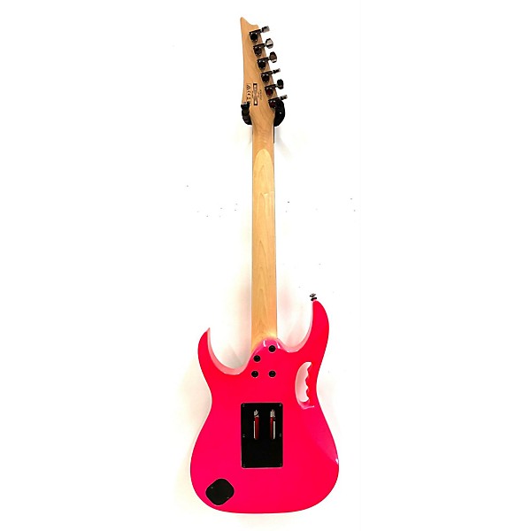 Used Ibanez Used Ibanez JEMJR Pink Solid Body Electric Guitar