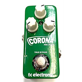 Used TC Electronic Corona Mini Chorus Effect Pedal