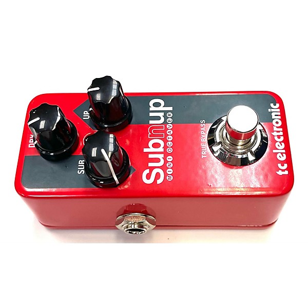 Used TC Electronic Sub N Up Mini Octaver Effect Pedal