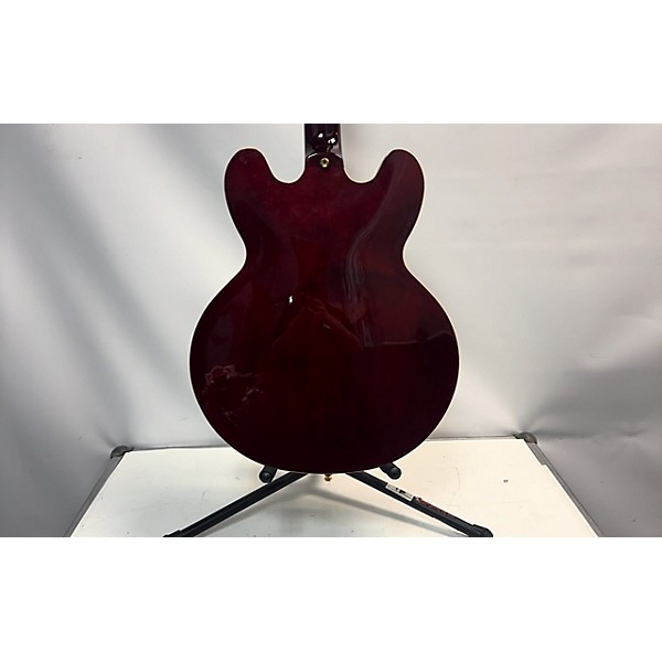 Used Epiphone Used Epiphone Riviera Custom P93 Wine Red Hollow Body Electric Guitar