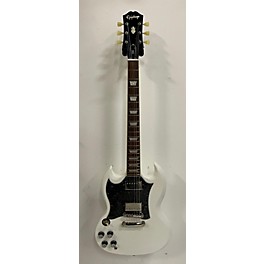 Used Epiphone Used Epiphone SG Standard Alpine White Solid Body Electric Guitar