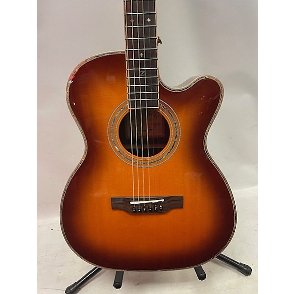 Used Zager Used Zager Zad-900ce AMBER BURST Acoustic Electric Guitar