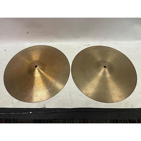 Used Zildjian 14in HI HAT PAIR Cymbal