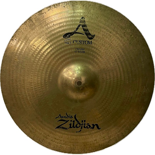 Used Zildjian 17in A Custom Crash Cymbal