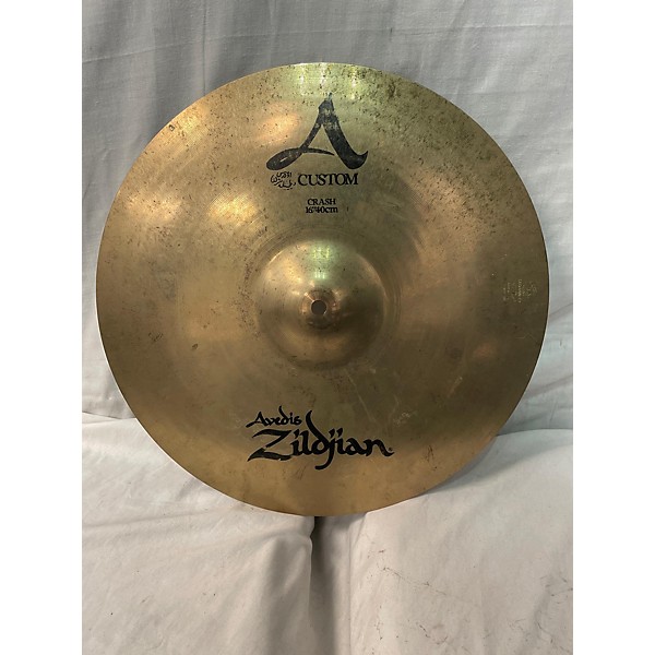 Used Zildjian 16in A Custom Crash Cymbal