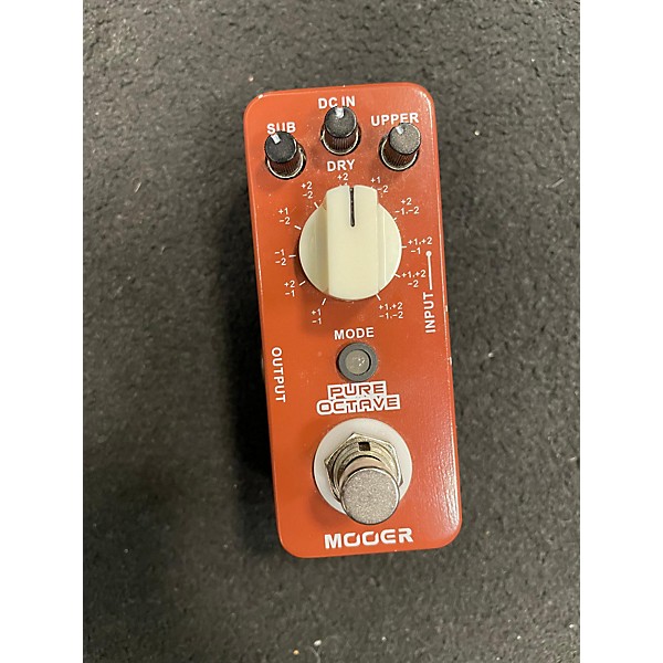 Used Mooer Pure Octave Effect Pedal