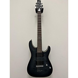 Used Schecter Guitar Research Used 2020s Schecter Guitar Research C-1 PLATINUM Trans Black Solid Body Electric Guitar