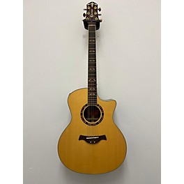 Used Crafter Guitars Used 2020s Crafter Guitars GENIUS Natural Acoustic Electric Guitar