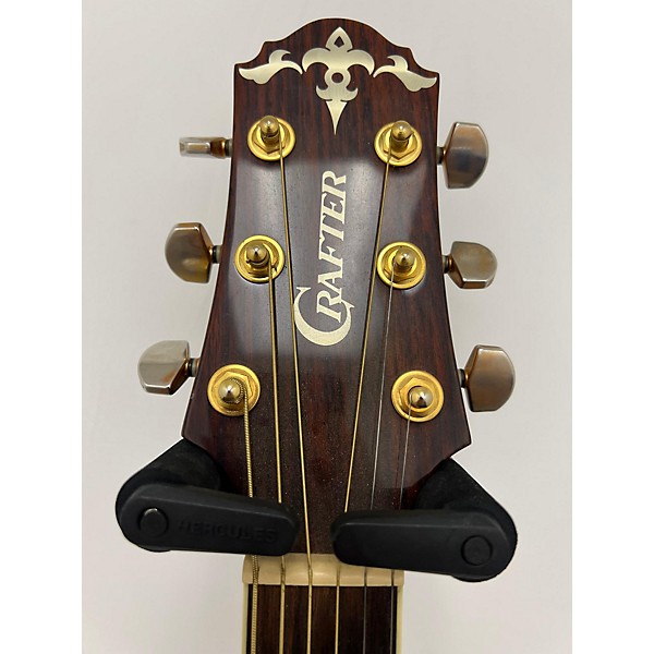 Used Crafter Guitars Used 2020s Crafter Guitars GENIUS Natural Acoustic Electric Guitar