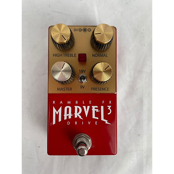 Used Ramble Fx Used RAMBLE FX MARVEL 3 DRIVE Effect Pedal