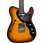 Used Fender Suona Telecaster Thinline Violin Burst Hollow Body Electric Guitar