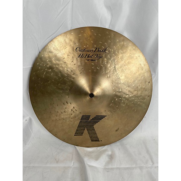 Used Zildjian Used Zildjian 14in K Custom Dark Hi Hat Pair Cymbal