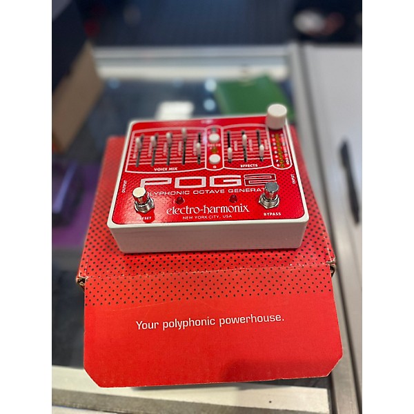 Used Electro-Harmonix Pog2 Polyphonic Octave Generator Effect Pedal