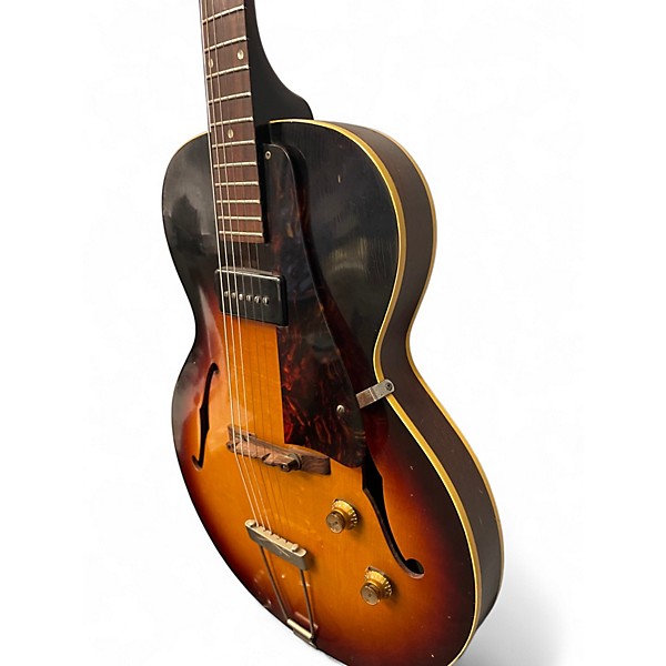 Vintage 1960s Gibson ES-125 2 Color Sunburst Solid Body Electric Guitar