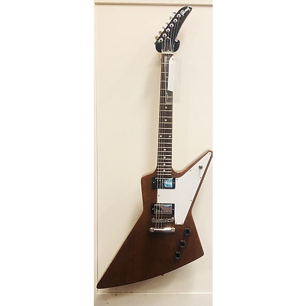 Used Gibson Used 2020 Gibson Explorer Antique Natural Solid Body Electric  Guitar