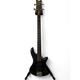 Used Schecter Guitar Research Used Schecter Guitar Research stilleto studio 4 Trans Black Electric Bass Guitar