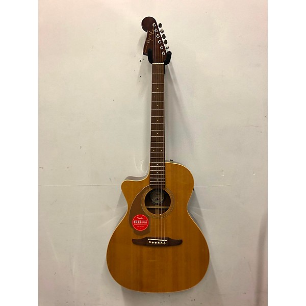 Used Fender Used Fender Newporter Player Natural Acoustic Electric Guitar