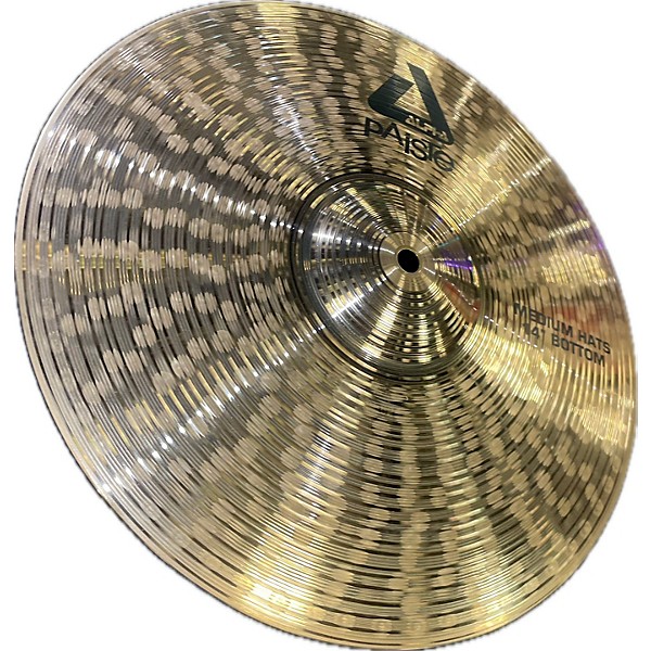 Used Paiste Used Paiste 14in Alpha Medium Hi Hat Bottom Cymbal