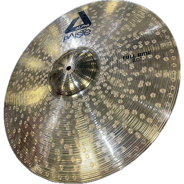 Used Paiste Used Paiste 20in Alpha Full Ride Cymbal