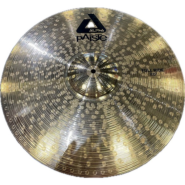 Used Paiste Used Paiste 20in Alpha Full Ride Cymbal