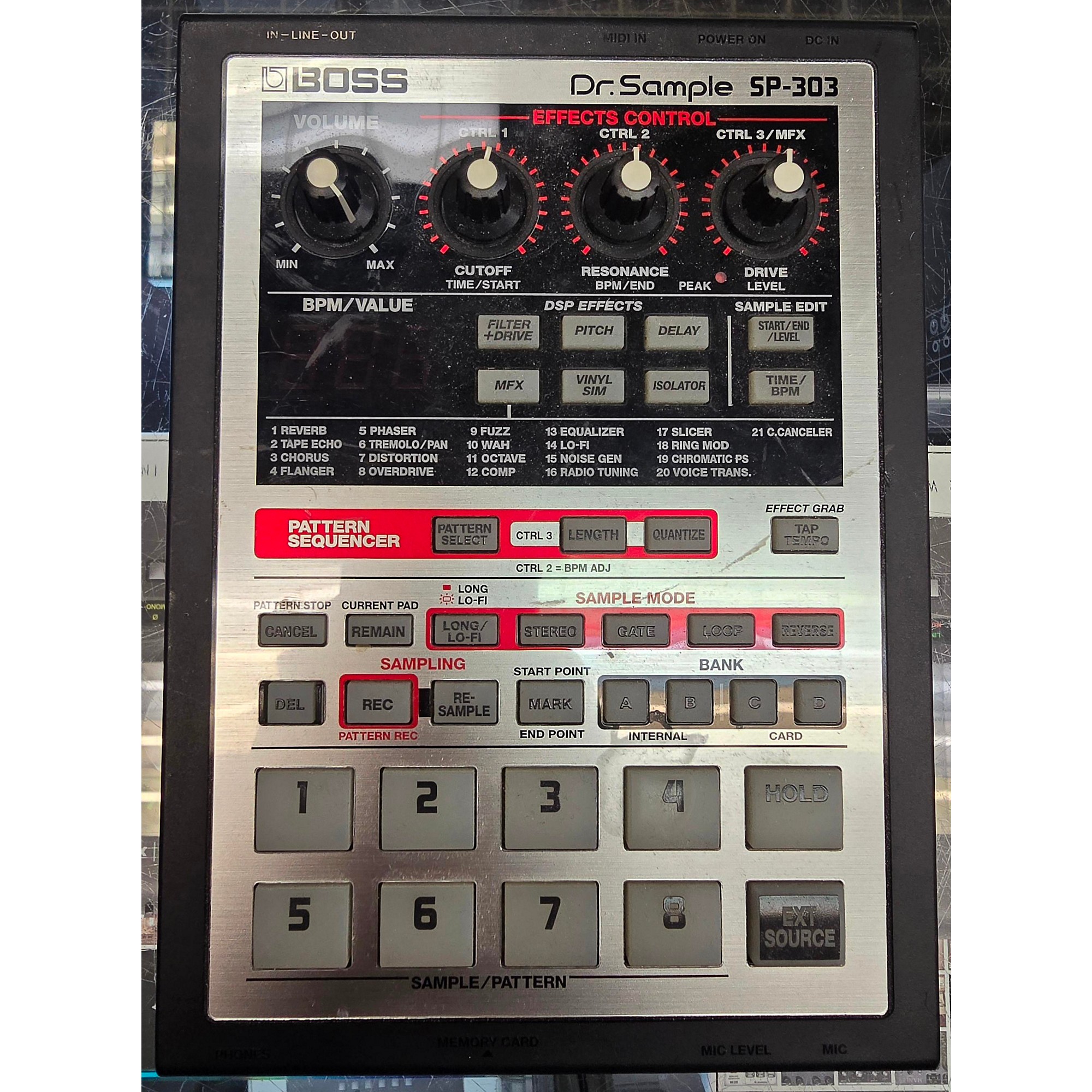 Used BOSS Used BOSS Dr. Sample SP-303 Production Controller | Guitar Center