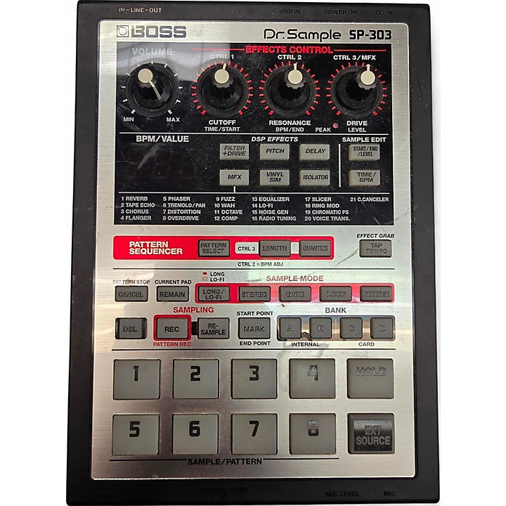 Used BOSS Used BOSS Dr. Sample SP-303 Production Controller 