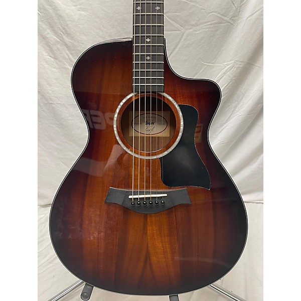 Used Taylor 222ce-k Deluxe Acoustic Electric Guitar