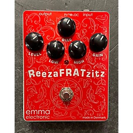 Used Emma Electronic Used Emma Electronic ReezaFRATZzitz II Overdrive And Distortion Effect Pedal