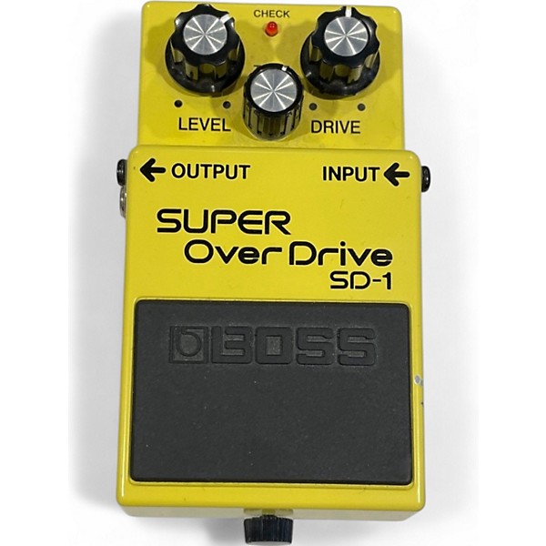 Used Boss SD1 Super Overdrive Effect Pedal